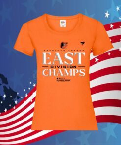 Baltimore Orioles Al East Champions 2023 Orange Shirts