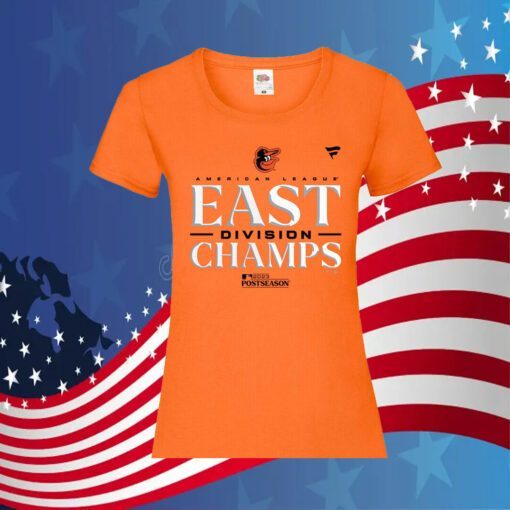 Baltimore Orioles Al East Champions 2023 Orange Shirts