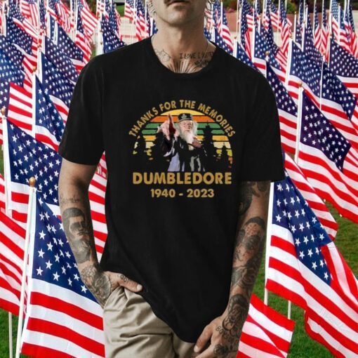 Thanks For The Memories Dumbledore 1940-2023 TShirt