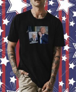 Trump Shows Off Trump Mugshot Never Surrender Shirts