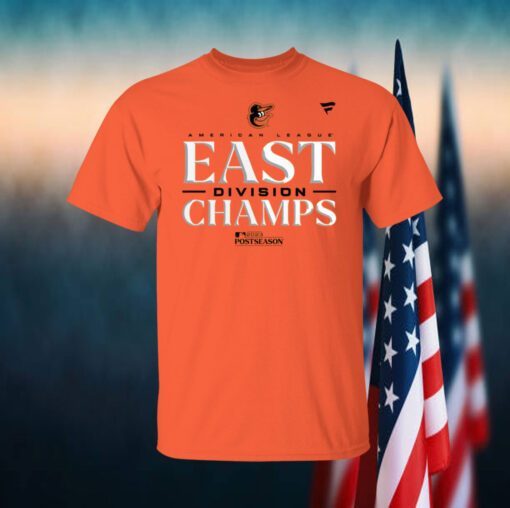 Baltimore Orioles Al East Champions 2023 Orange Sweatshirt