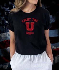UTAH UTES: LIGHT THE U T-SHIRT
