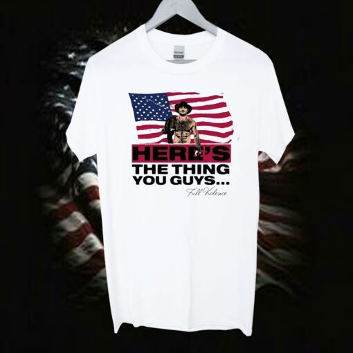 Sean Strickland Here’s The Thing You Guys TShirt