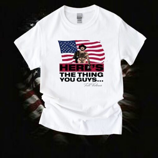 Sean Strickland Here’s The Thing You Guys TShirt