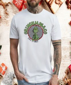 Grinchmas And Co Retro Christmas Tee Shirt