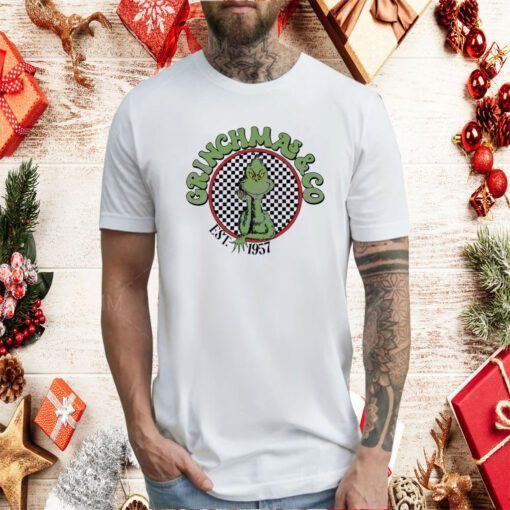 Grinchmas And Co Retro Christmas Tee Shirt