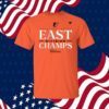 Baltimore Orioles Al East Champions 2023 Orange Tee Shirt