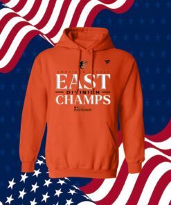 Baltimore Orioles Al East Champions 2023 Orange Sweatshirt