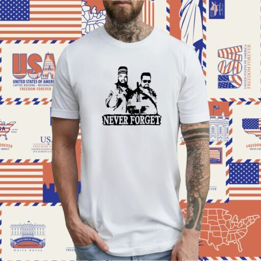 Never Forget Twin Towers Wrestling Akeem Big Boss Man T-Shirt