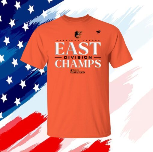 Baltimore Orioles 2023 Al East Champions TShirt