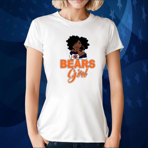 Chicago Bears Black Girl Shirts
