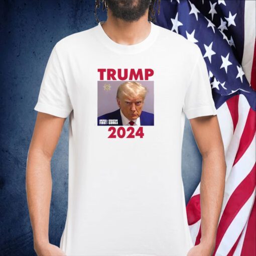 Trump 2024 Mug Shot Tee Shirt