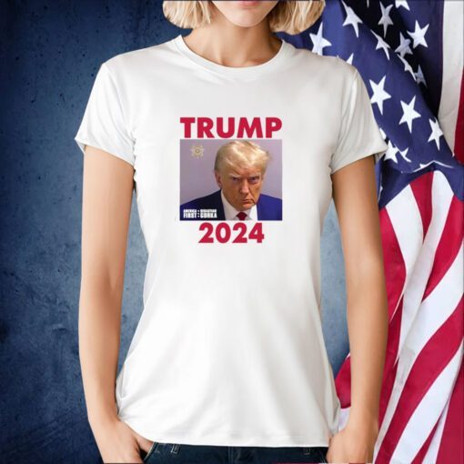 Trump 2024 Mug Shot Tee Shirt