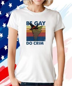 Stephen The Gator Be Gay Do Crime Shirts