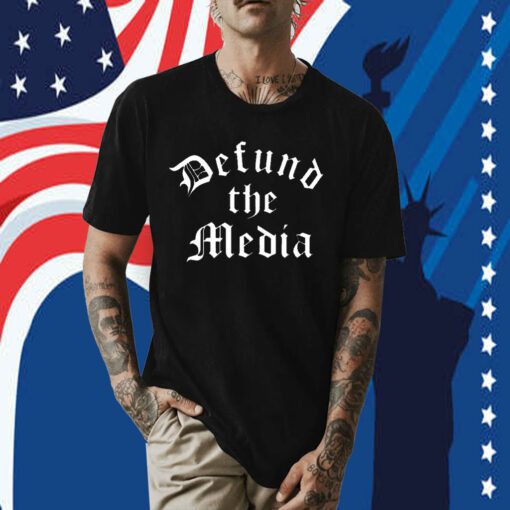 Dave Portnoy Defund The Media Tee Shirt