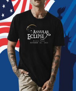 Annular Eclipse Blanco Texas October 14 2023 Tee Shirt
