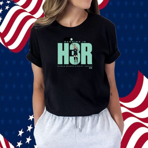 SABRINA IONESCU: H3R T-SHIRT