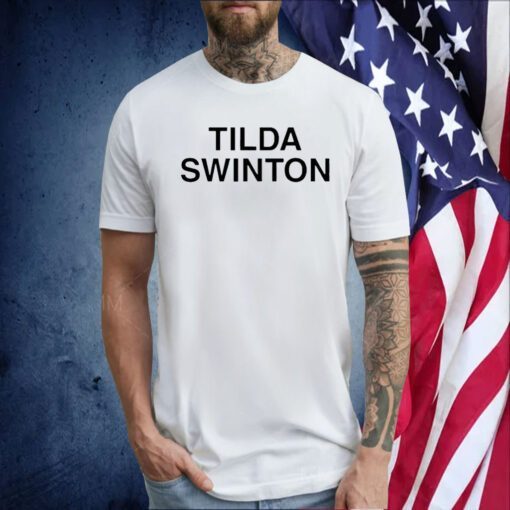 Alan Wearing A Tilda Swinton 2023 Shirt