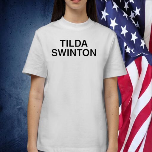 Alan Wearing A Tilda Swinton 2023 Shirt