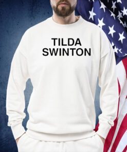 Alan Wearing A Tilda Swinton 2023 Shirt