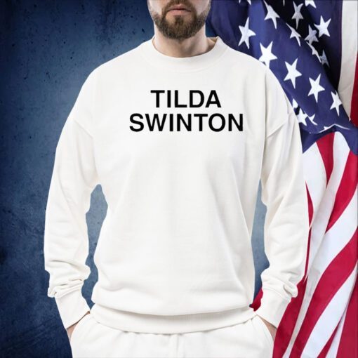 Alan Wearing A Tilda Swinton 2023 Shirt