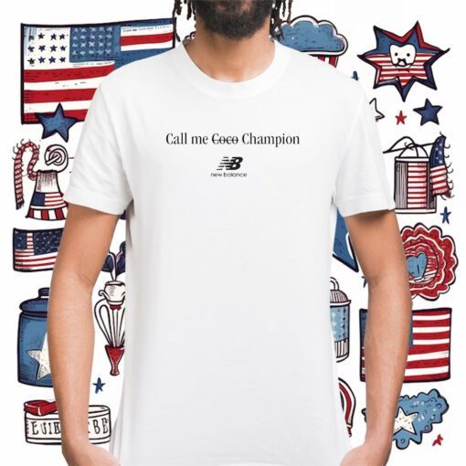 Cori Gauff Call Me Coco US Open Shirt