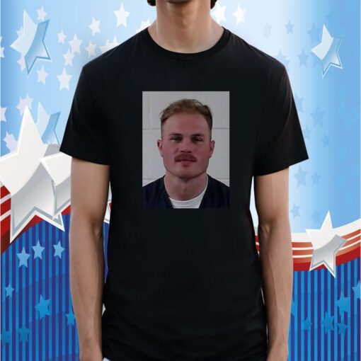 Zach Bryan Mugshot Shirt In Zach We Trust