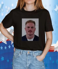 Zach Bryan Mugshot Shirt In Zach We Trust