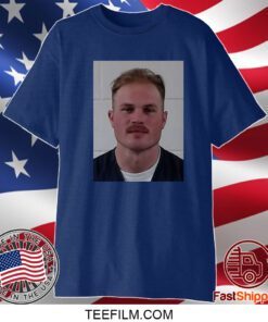 Zach Bryan Mugshot Shirt In Zach We Trust