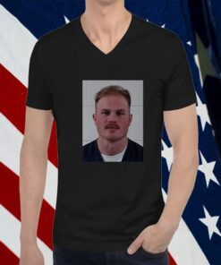 Zach Bryan Mugshot Craig County Jail New Shirt