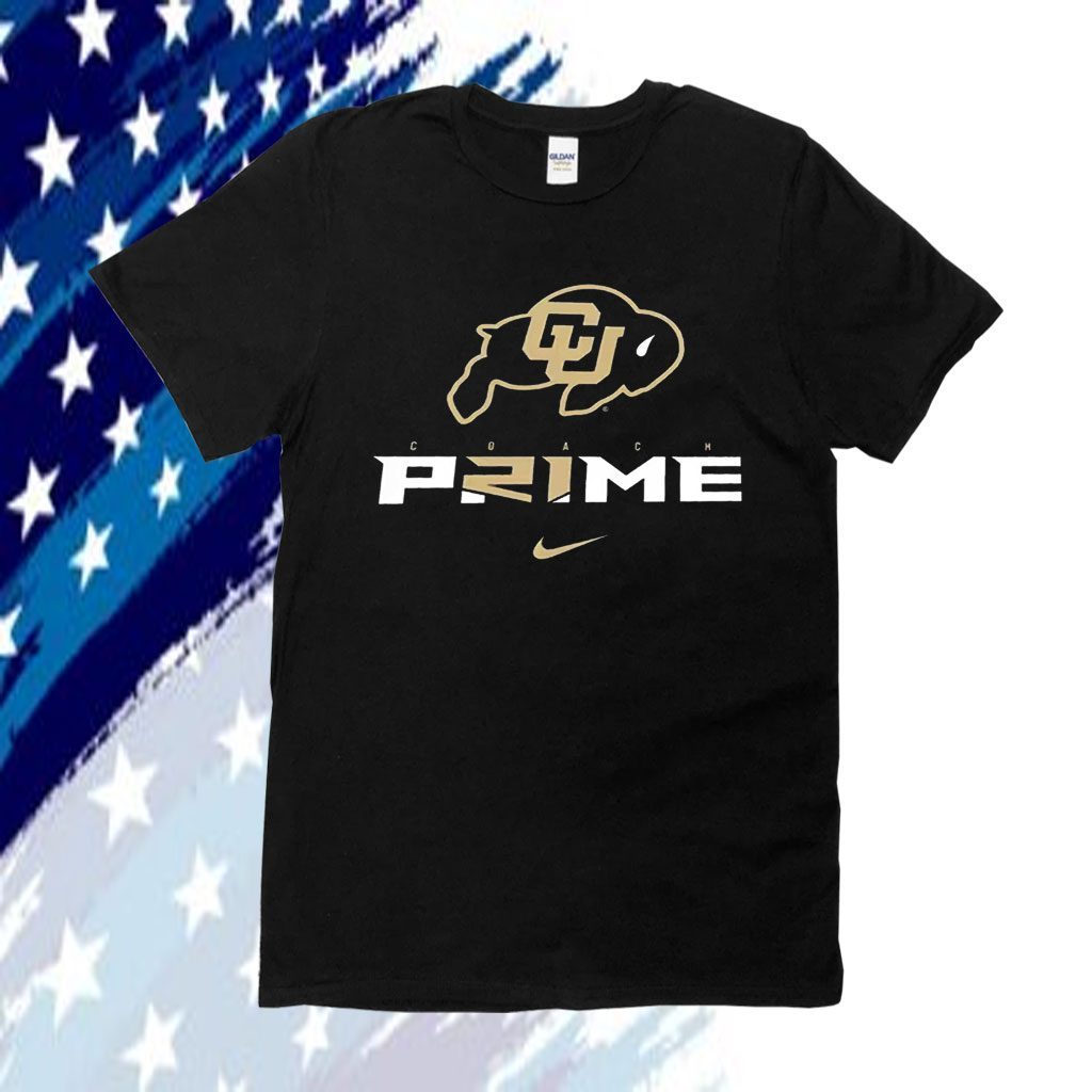 Colorado Buffaloes Nike Coach Prime Tee Shirt