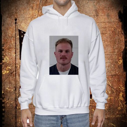 Zach Bryan Mugshot Craig County Jail Hoodie