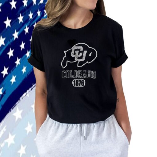 Colorado Buffaloes ’47 1876 Primary Logo Franklin Shirts