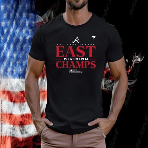 National League East Division Champions 2023 Postseason Atlanta Braves Tee Shirt