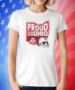 OHIO STATE: PROUD TO BE FROM OHIO TEE SHIRT