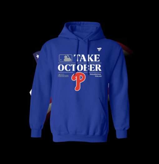 Philadelphia Phillies Take October 2023 Red October Phillies Hoodie