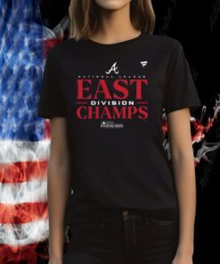 National League East Division Champions 2023 Postseason Atlanta Braves Tee Shirt