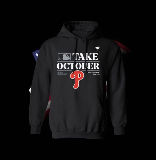 Philadelphia Phillies Take October 2023 Red October Phillies Hoodie