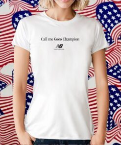 Coco Gauff Cori Gauff Call Me Coco US Open Champions T-Shirt