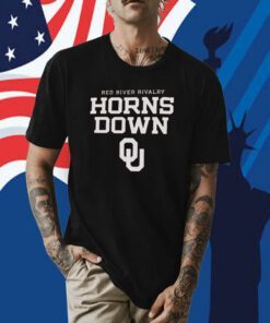 Oklahoma Sooners Champion Red River Rivalry Slogan Tee Shirt