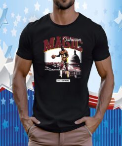 Jahan Dotson Magic Johnson Dreamathon Tee Shirt