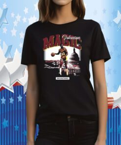 Jahan Dotson Magic Johnson Dreamathon Tee Shirt