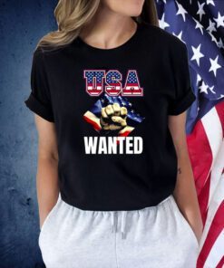 USA Strong President Wanted? Pro Trump Premium Tee Shirt