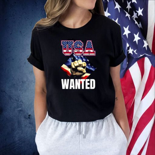 USA Strong President Wanted? Pro Trump Premium Tee Shirt