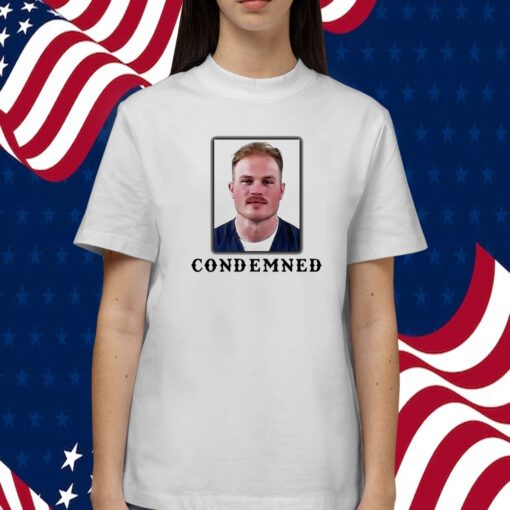 Zach Bryan Mugshot Condemned TShirt