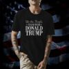 We The People Stand With Donald Trump Tee Shirt