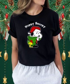 Snoopy Christmas Shirt, Happy Snoopy Shirt, Merry Christmas T-Shirt