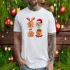 Cute Golden Doodle Christmas, Santa Dog Gift Shirt