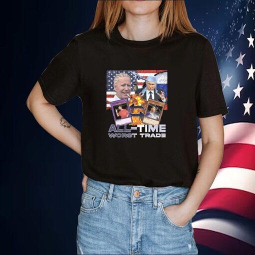 Vodka Biden Putin All Time Worst Trade Tee Shirt