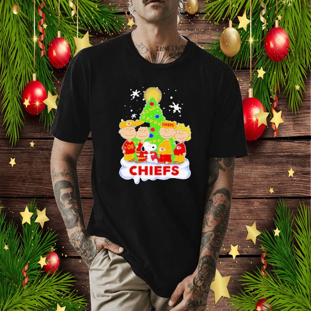 Snoopy The Peanuts Kansas City Chiefs Christmas Shirt